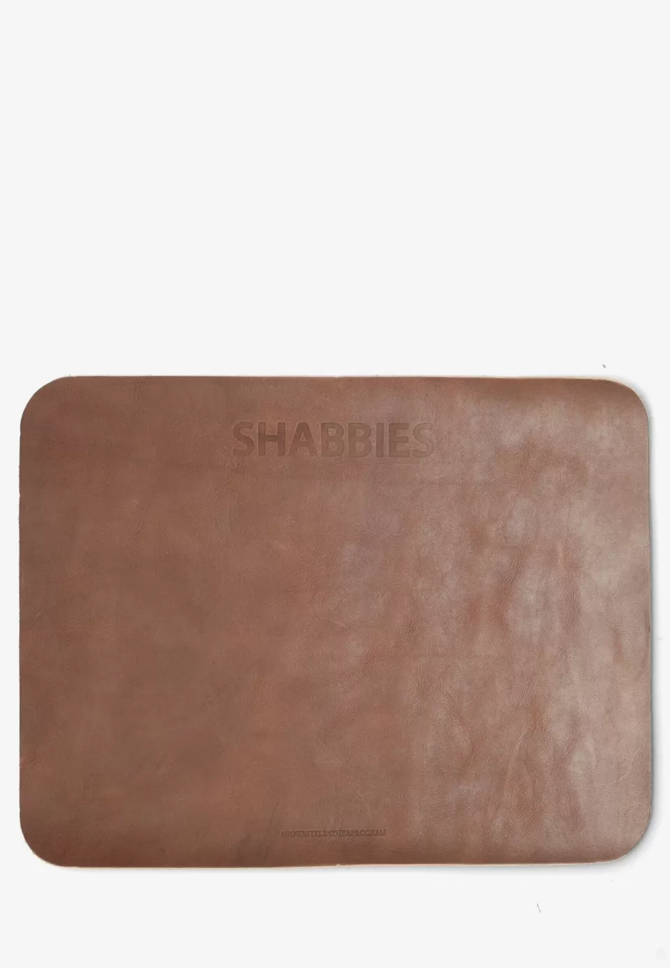 Shabbies Amsterdam Accessoires Placemat Tuigleder Cognac^ No Waste Leather