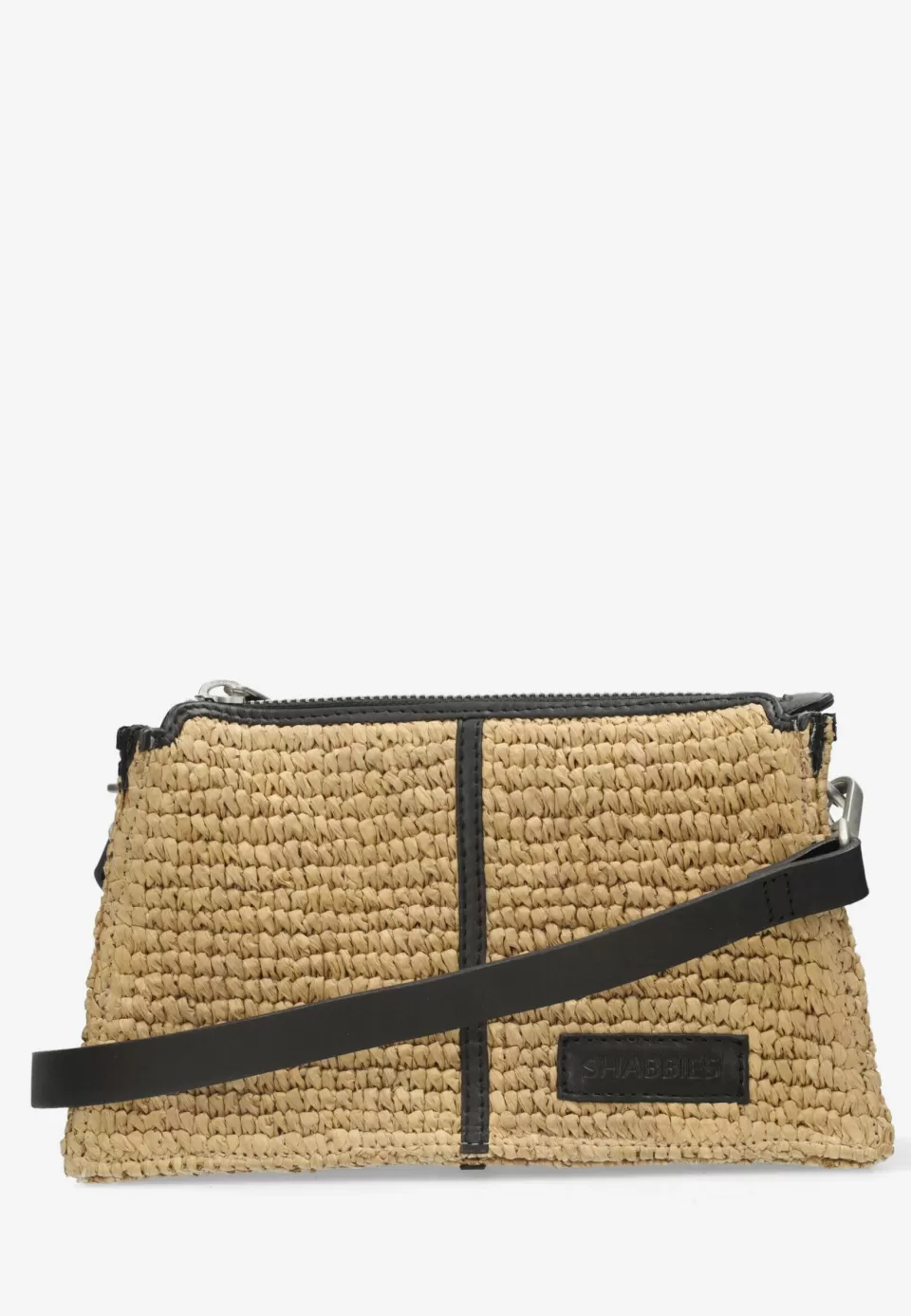 Shabbies Amsterdam Crossbody bag Noka Raffia Natural^ Crossbodytassen