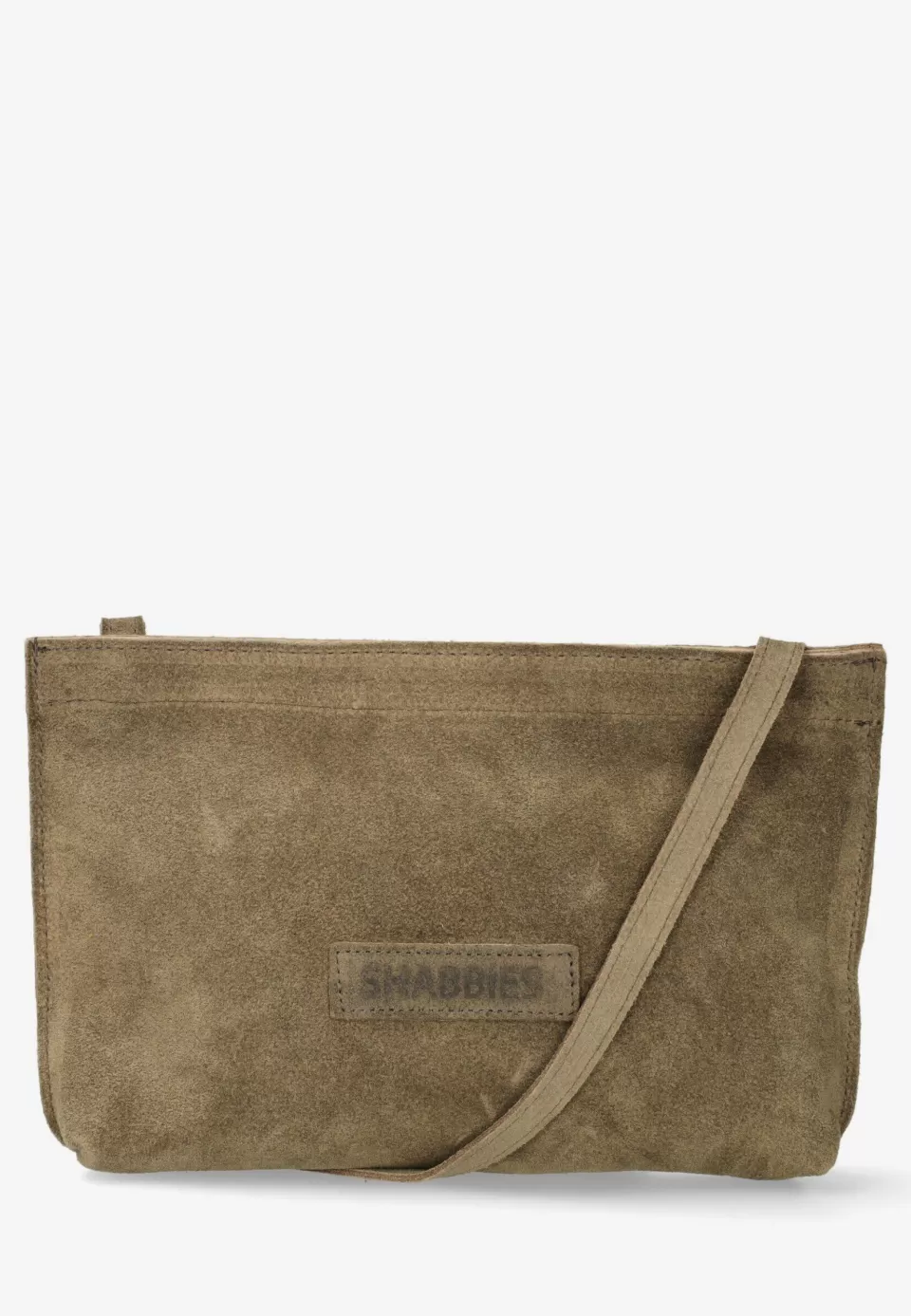 Shabbies Amsterdam Crossbody Tas Taupe^ No Waste Leather | Festivaltassen