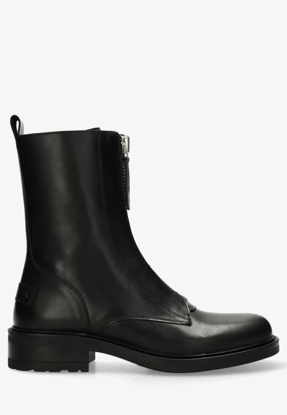 Shabbies Amsterdam Enkellaars Dean Zipa ^ Biker Boots | Enkellaarzen