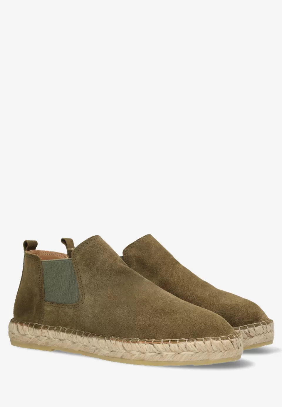 Shabbies Amsterdam Espadrille Elche Chelsea Kaki^ Espadrilles | Loafers