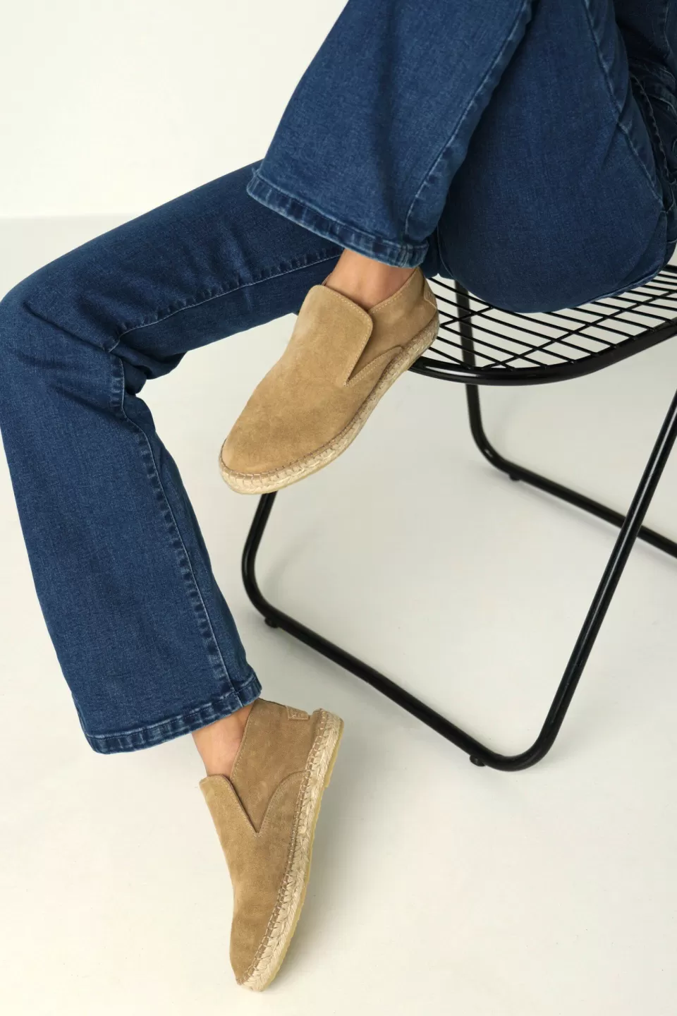 Shabbies Amsterdam Espadrille Elche Lofa Zand^ Espadrilles | Loafers