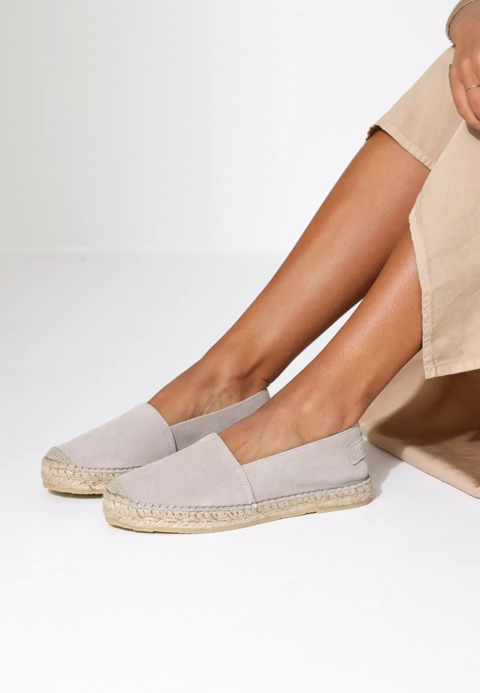 Shabbies Amsterdam Espadrille Elche Zand^ Espadrilles