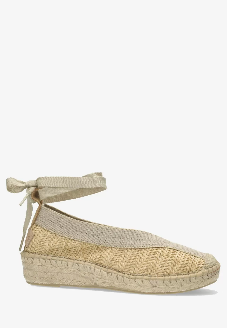 Shabbies Amsterdam Espadrille Palma Kimono Raffia Zand^ Espadrilles