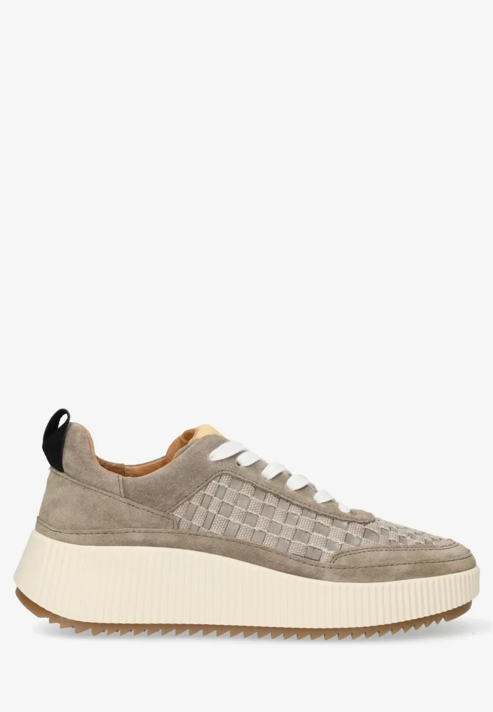 Shabbies Amsterdam Sneaker Chavi Lua Taupe^ Sneakers